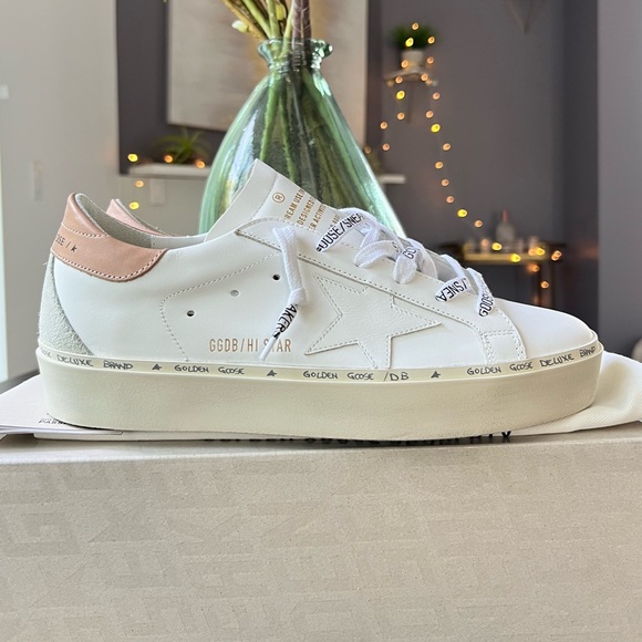 Golden Goose Shoes - New Golden Goose Hi Star Deluxe Sneakers